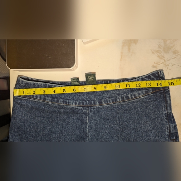 Lauren Jeans Co. - Ralph Lauren Side Zip Cropped Jeans - Size 6 - GreatCondition - Picture 4 of 8